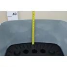 38 cm-es VIRÁGCSERÉP SQUARE BETON EFFECT - BETON