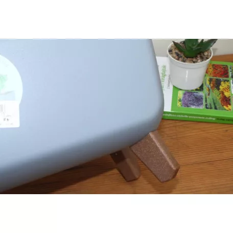 39 cm-es VIRÁGCSERÉP 400 GRACIA CASE - SZÜRKE