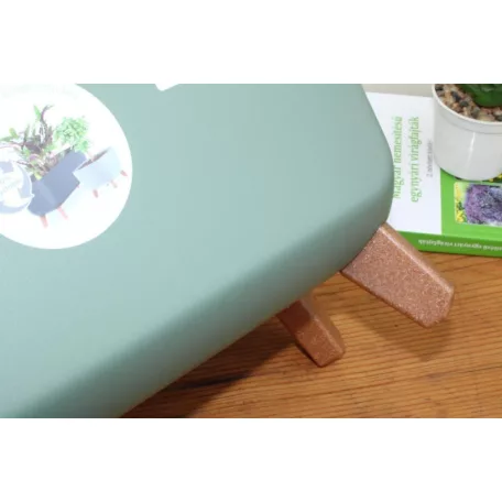39 cm-es VIRÁGCSERÉP 400 GRACIA CASE - FÖLD ZÖLD