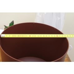 23 cm-es VIRÁGCSERÉP 240 TUBO - RUSZTIKUS TÉGLA