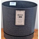 23 cm-es VIRÁGCSERÉP ECO WOOD - ANTRACIT