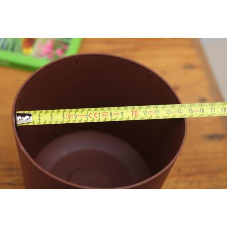 14 cm-es VIRÁGCSERÉP 150 TUBO - RUSZTIKUS TÉGLA