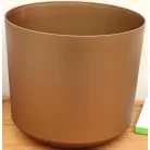 29 cm-es VIRÁGCSERÉP 300 TUBO - RÉGI ARANY