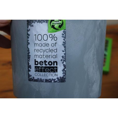 12 cm-es VIRÁGCSERÉP 130E TUBO BETON EFFECT - BETON