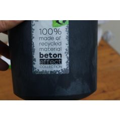 12 cm-es VIRÁGCSERÉP 130E TUBO BETON EFFECT - ANTRACIT