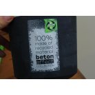 14 cm-es VIRÁGCSERÉP 150E TUBO BETON EFFECT - ANTRACIT