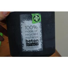 14 cm-es VIRÁGCSERÉP 150E TUBO BETON EFFECT - ANTRACIT