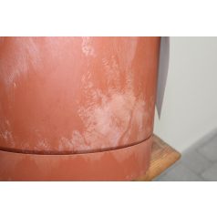 23 cm-es VIRÁGCSERÉP 240E TUBO P BETON EFFECT - TERRACOTTA