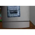 14 cm-esVIRÁGCSERÉP 150E TUBO P BETON EFFECT - KRÉM