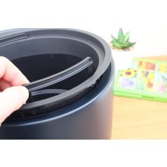 23 cm-es VIRÁGCSERÉP HEOS - ANTRACIT