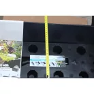 60 x 25 cm-es BALKONLÁDA 600 RATO CASE 2IN1 - ANTRACIT