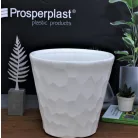 25 cm-es VIRÁGCSERÉP 300 ROCKA - FEHÉR