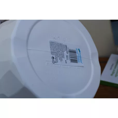 25 cm-es VIRÁGCSERÉP 300 ROCKA - FEHÉR