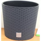 29 cm-es VIRÁGCSERÉP 300L RATO ROUND 2IN1 - ANTRACIT