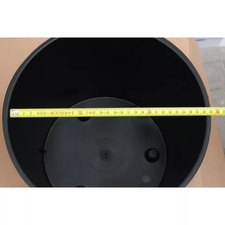 29 cm-es VIRÁGCSERÉP 300L RATO ROUND 2IN1 - ANTRACIT
