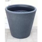 42 cm-es VIRÁGCSERÉP 490 RATO - ANTRACIT