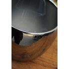 Virágkaspó 12 cm-es Moon ezüst gömb kaspó