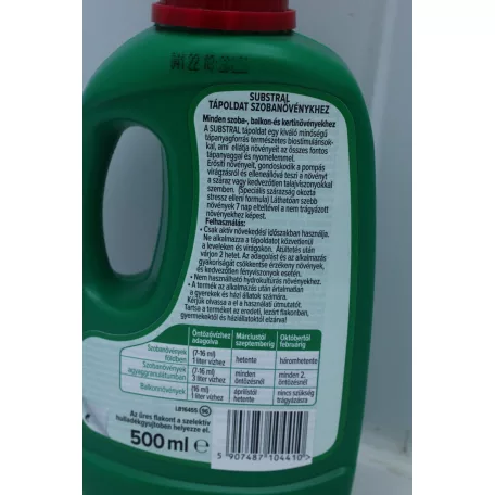 Substral tápoldat szoba-, balkon és kertinövényekhez 500 ml