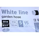 Locsoló tömlő White Line szürke 1/2 50 m