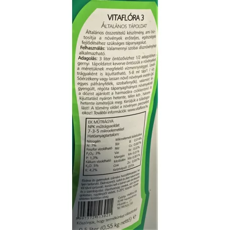 Vitaflóra Általános 0.5 lit