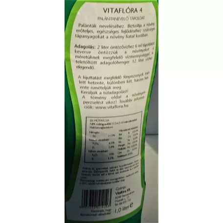 Vitaflóra Palántanevelő 1 lit