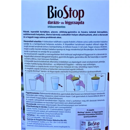 Biostop Darázs- és légycsapda