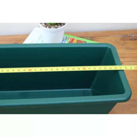 57 cm-es Balkonláda zöld TER