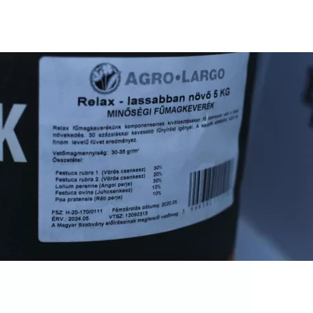 Fűmag Relax 5 kg