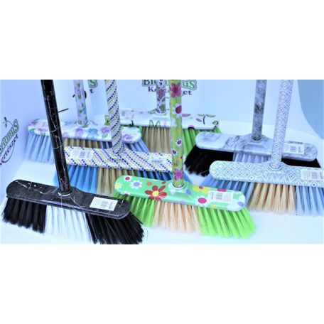 Partvis fej+ nyél színesmintás