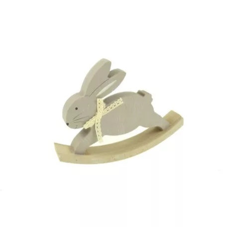 Figura hintanyúl fa 17x3x12,5cm masnival