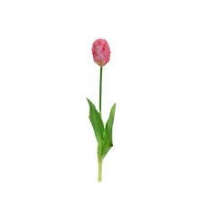 Selyemvirág papagáj tulipán 42cm pink