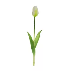 Selyemvirág tulipán 42cm fehér