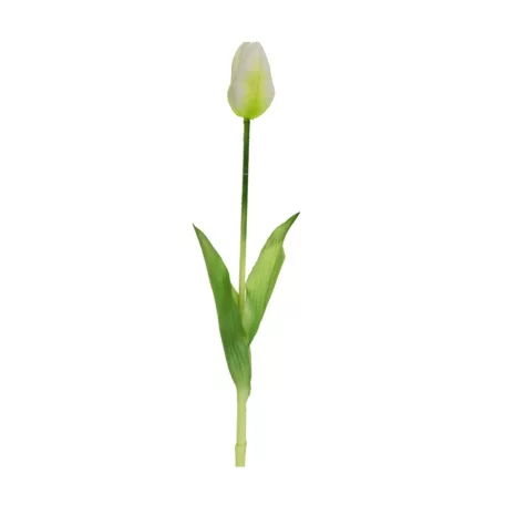 Selyemvirág tulipán 42cm fehér