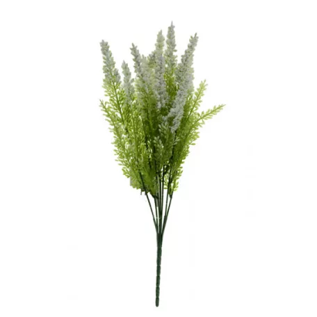 Selyemvirág hanga csokor 35cm fehér
