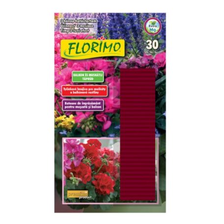 Florimo Balkon és muskátli táprúd