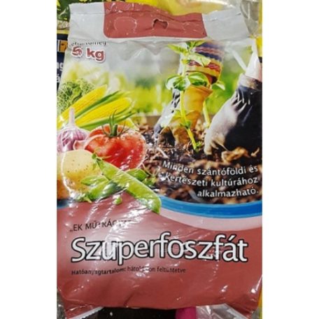 Műtrágya Szuperfoszfát 5 kg