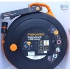 FISKARS Comfort tömlődob 9 mm 15 m tömlővel fali tartóval