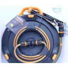FISKARS Comfort tömlődob 9 mm 15 m tömlővel fali tartóval