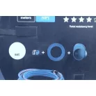 Comfort locsolótömlő + tároló szett 13mm 1/2" 15m
