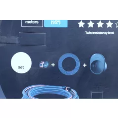 Comfort locsolótömlő + tároló szett 13mm 1/2" 15m