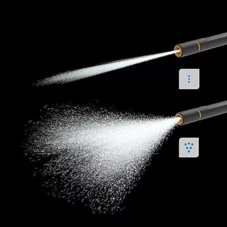 FISKARS Comfort 2 funkciós öntözőrúd. elülső vezérlés