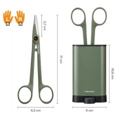 Fiskars Urban Gard. virágolló tárolóval