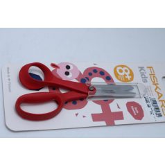 FISKARS Gyermekolló (13 cm) piros. balkezes