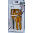 FISKARS Inspiration metszőolló & általános olló (21 cm) sáfránysárga