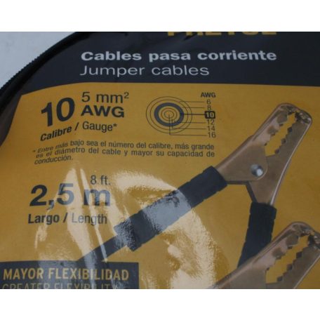 Indítókábel 2.5m Pretul