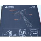 Gyalogsági ásó összecsukható