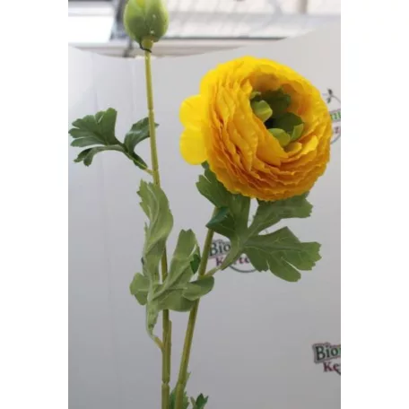 Selyemvirág Boglárka 74cm sárga
