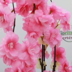   Selyemvirág Barackvirág füzér műanyag 110cm sötét rózsaszín