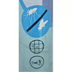 Nortene alunet fém szúnyogháló 1.20x2.50m