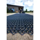Gyeprács fekete Nort Pavin Grid 0.5x0.5 No